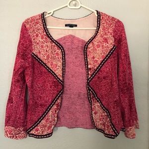 American Eagle Embroidered Blazer